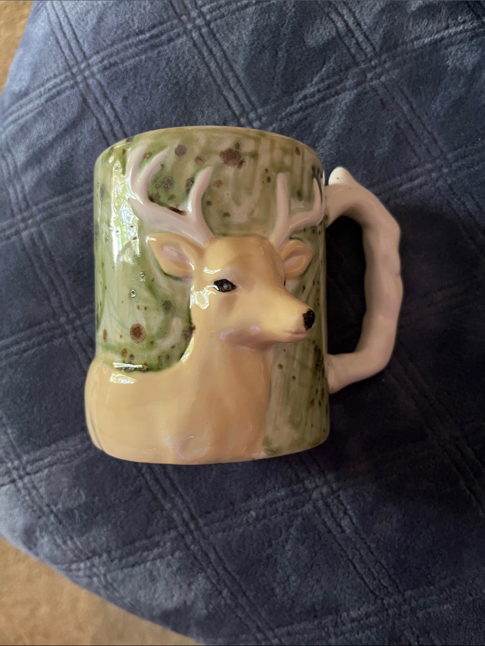 3D Ceramic Buck 12oz Coffee Mug